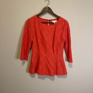 Moulinette Soeurs Orange/Coral Top